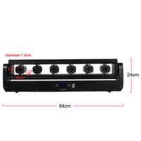 SHEHDS 6 yeux projecteur de lumière Laser tête mobile lumière Laser lumières Laser pour discothèque pour système Dj