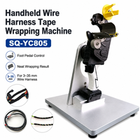 Machine à enrouler les faisceaux de câbles sans fil portable avec 4 vitesses réglables et base de table pour usage automobile