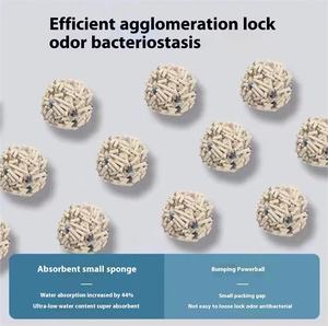 Litière pour chat sans poussière, café, citron, pomme, lavande, rose, odeur, tofu, bétonite, mélange de sable - Product Image 2