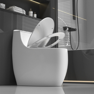 <span class=keywords><strong>WC</strong></span> monobloc moderne à siphon, double chasse, en céramique blanche, pour hôtel, appartement, salle de bain, vente directe usine, OEM, ODM - Product Image 2