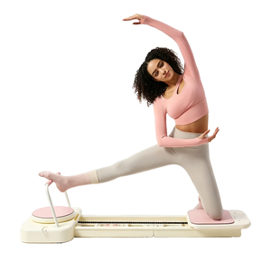 Compact Mini Pilates Board Small Home Gym Equipment Portable Core Trainer for Reformer Workout - Product Image 5