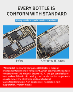 Falcon 857 điện tử Tester nhanh chóng làm mát phát hiện các thành phần nhạy cảm an toàn không có dư lượng không có hiện tại tác động thử nghiệm - Product Image 6