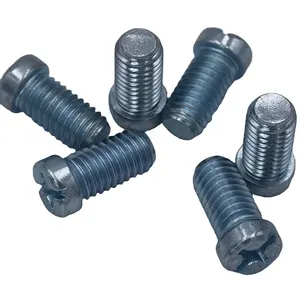 定制10毫米镀锌钢螺柱十字槽盘头螺栓紧固件供应商捆扎头机螺栓木材ISO标准