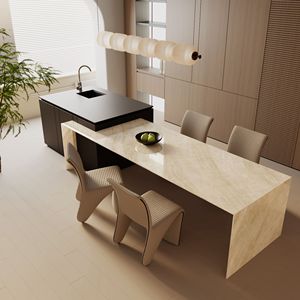 Material de Construcción de Moda, Losas de Piedra Sinterizada, Encimera de Isla de Cocina, Azulejo de Porcelana de Piedra Sinterizada de Lujo con Aspecto de Pizarra - Product Image 3