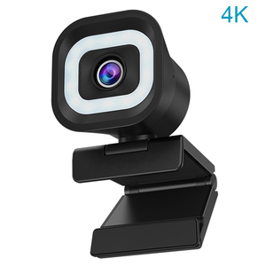 Cámara Web 4K con Iluminación, Cámara USB 90. Rotable para Transmisión en Vivo Vertical 9:16, Control Remoto PDAF TikTok Shopee, Captura en Resolución 4K - Product Image 4