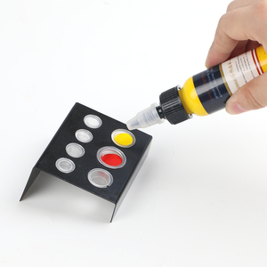 Juego de tinta de tatuaje de <span class=keywords><strong>Color</strong></span> puro Básico Profesional 14, juego de tinta de pigmento de maquillaje permanente Natural para arte corporal - Product Image 2