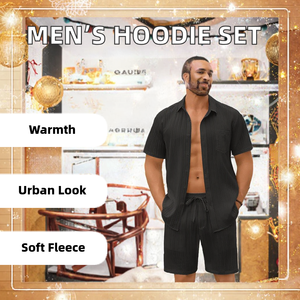 Custom Winter Men's Unisex Thermal Fleece 350gsm Hoodies Joggers Pants & <b>Trousers</b> Sweatsuit Tracksuit Set - Product Image 2