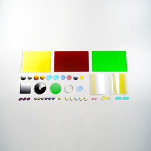 <b>UV</b> Visible IR 95% High Transmittance Infrared-Cut Optical Glass Red Green Blue Hard Coating Customizable Size Optical <b>Filter</b> - Product Image 3