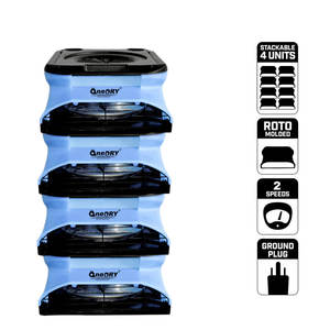 DryMax AP110002 Airmover asciugacapelli a pavimento ad alta efficienza energetica essiccatore elettrico asciugatura rapida essenziale per ambienti umidi risparmio energetico - Product Image 4