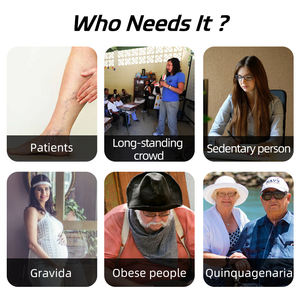 Heetverkopende medische kousen panty's grote maten plus custom OEM effen patroon XXXL XXXXL XXXXXL 20-30mmHg - Product Image 4