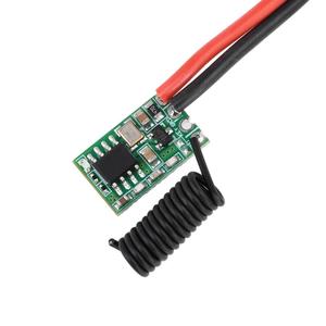 Interruptor de Control Remoto Inalámbrico de 433 MHz, Receptor de Largo Alcance de 3.6V, 12V, 24V y Transmisor de 433 MHz, Módulo de Interruptor de Control Remoto LED - Product Image 5