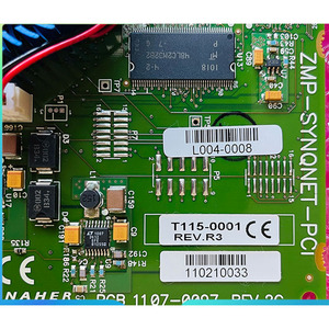 ZMP-SYNQNET-PCI T115-0001 เมนบอร์ด แผงวงจรอิเล็กทรอนิกส์สีเขียว - Product Image 3