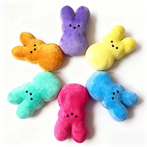 Edredón de algodón PP suave de felpa de 15cm, conejito de Acción de Gracias, muñeco de peluche, juguete para niños Unisex lavado, muchos colores - Product Image 1