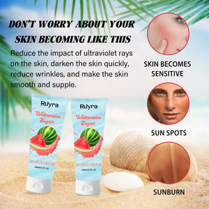 Lotion de bronzage sans soleil naturelle crème solaire bronzante naturelle améliorer la crème de bronzage assombrir la peau - Product Image 6