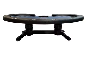 Người kế nhiệm tùy chỉnh bàn Poker sang trọng hiện đại vật liệu MDF với tính năng lưu trữ chất lượng tốt nhất sòng bạc Bán Bàn đánh Bạc thủ công - Product Image 3