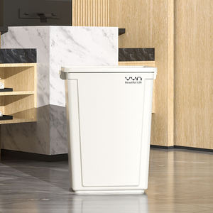 سلة مهملات بلاستيكية بدواسة قدم للمطبخ الخارجي سعة 20 لتر من YYN، حاوية نفايات قابلة لإعادة التدوير للمكتب - Product Image 6