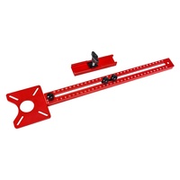 Gabarit de fraisage circulaire de 400 mm pour le travail du bois, guide de découpe circulaire pour routeur, localisateur de perçage pour menuiserie