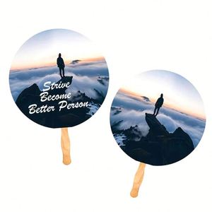 Idée cadeau personnalisée exclusive 2026, promotion pour les activités d'entreprise, logo imprimé en couleur sur deux faces, poignée en bois - Product Image 5