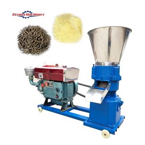 Petit granulateur d'aliments pour volaille Machine à granulés d'alimentation à moteur électrique - Product Image 5