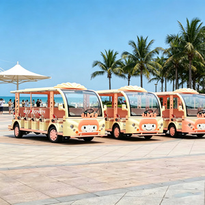 Autobús Eléctrico Turístico de Carrocería Cerrada de 11 Asientos con Color Personalizado para Servicio de Recorridos en Parques y Ciudades - Product Image 1