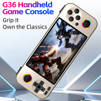 Console de jeu portable G36, RAM DDR3 2 Go, écran HD 4,5 pouces 854*480, appareil de jeu vidéo rétro, prend en charge plus de 23 émulateurs, batterie 1500 mAh