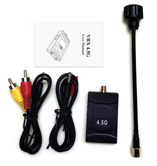 OEM FPV 4.5G 2.5W 16-Channel Analog Video Transmission Module for RC Drones Metal Transmitter/Receiver