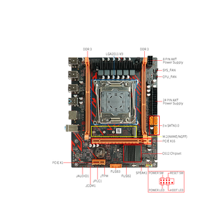 แผงวงจรหลัก Placa Mae X99 เมนบอร์ด LGA2011 ชิปเซ็ต C612 ซีรีส์ เมนบอร์ดคอมพิวเตอร์ ช่องสัญญาณคู่ DDR3 64GB เมนบอร์ดเดสก์ท็อป C612 - Product Image 6