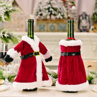 Vente en gros de housses de bouteille de vin mécaniques créatives de Noël, style européen et américain, pour la décoration de table à la maison