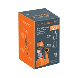 Gato hidráulico de botella de 2 toneladas, TRUPER - Product Image 3