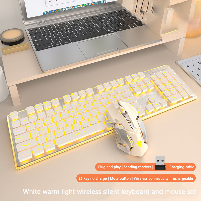 Couleur blanche chaude - [Sans fil - Avec récepteur]