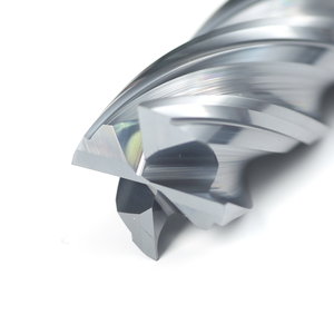 Fraise carrée RHZ-NT à 4 dents, diamètre 20 mm, hélice 38-40, coupe 45 mm, outil de fraisage CNC ODM OEM pour acier inoxydable - Product Image 3
