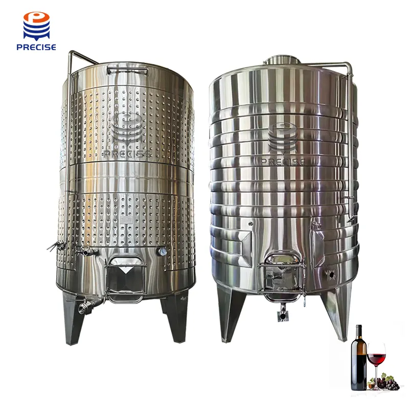 Máquina de fermentação de vinho com tanque fermentador de 2000l, bom fornecimento