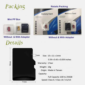 Logo personnalisé haute vitesse 1 To 2 To Mini SD mémoire Flash TF <span class=keywords><strong>carte</strong></span> pour téléphone tablette caméra transfert de fichiers - Product Image 2