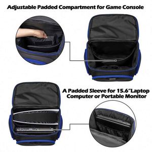 Muestra gratuita de bolsa de accesorios para juegos de laptop de 15.6 pulgadas, bolsa extra para consola, mochila de viaje para juegos, bolsa para laptop de juegos. - Product Image 5