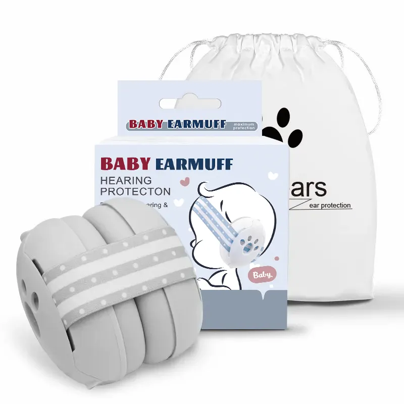 DIY logo bebek kulak koruyucu kulaklık 0-3 yaşında bebek kulaklıklar çocuklar uyku Babys için kulaklık s işitme koruması