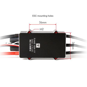 ESC T-motor Flame100A HV 500HZ 6-14S LIPO pour hélicoptère, multirotor, quadricoptère, drone UAV RC - Product Image 3