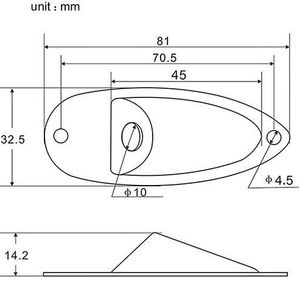 Prise de micro Offre Spéciale ST SQ basse électrique prise 6.35mm pour guitare électrique/basse - Product Image 6
