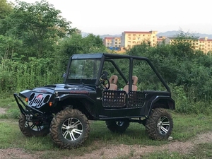 Budget-Friendly Electric Jeep 80KM Range Simple Controls for <b>Camping</b> and Farm Use - Product Image 1
