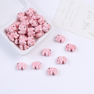 ของตกแต่งเซรามิกสีไล่เฉดลายช้างแสนสนุกสำหรับตกแต่งบ้าน - Product Image 5