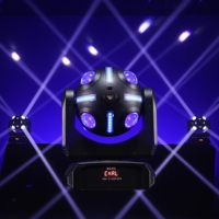 Lumières laser auxiliaires colorées, faisceau lumineux, éclairage LED RGB, éclairage stroboscopique pour DJ, KTV, spectacles de club