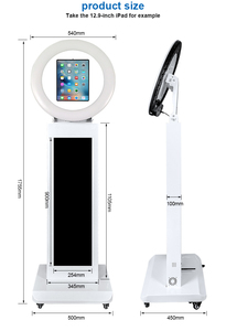 Cabina de Fotos con <span class=keywords><strong>iPad</strong></span> de 10.2-13 Pulgadas, Precio de Fábrica 2026, para Fiestas <span class=keywords><strong>y</strong></span> Anuncios en Video, Máquina de Fotos con Pantalla de 37 Pulgadas - Product Image 3