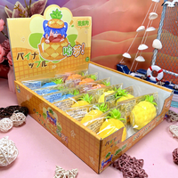 Nouveau design, jouets à presser en forme d'ananas de dessin animé, emballés, haute qualité, 3D, à rebond lent, jouets anti-stress et anti-anxiété