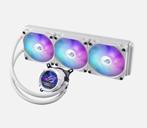 ใหม่ Strix LC III 360 ARGB สโนว์ไวท์คูลเลอร์2.1นิ้วจอแอลซีดีแบริ่งของเหลวในการเล่นเกมระบายความร้อน AIO CPU ใหม่ stri - Product Image 1