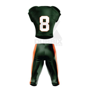 Uniforme de fútbol americano transpirable de estilo único Uniforme de fútbol nacional personalizado Uniforme de fútbol americano - Product Image 2