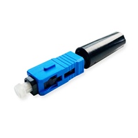 Penjualan Terlaris Pasokan Langsung Pabrik LXO4 50mm UPC SM atau MM G652D, G657A2, Kabel Drop (Penempatan Horizontal) Sambungan Cepat untuk FTTH