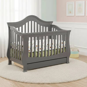 Lit de sieste Montessori en bois massif de haute qualité pour maternelle et garderie, blanc, réglable en hauteur, spécial chambre d'école - Product Image 3