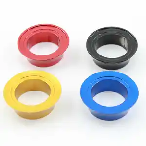 New Aluminum alloy CNC Road bicycle headsets taper washer Mountain bike headsets cover stem spacers MTB bike parts Free shipping