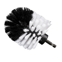 Brosse de nettoyage multi-usages pour voiture, brosse à bille de 1/4 de pouce pour perceuse, nettoyeur puissant