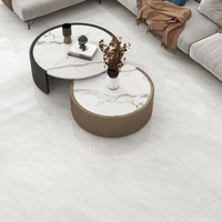 Carrelage en céramique émaillée pleine masse 800x800mm, aspect marbre, antidérapant et résistant à l'usure, pour salon - Vente en gros usine