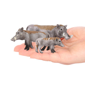Figurines d'animaux en PVC massif en gros : Modèles de statues de cochons, sangliers et porcs sauvages - Product Image 4